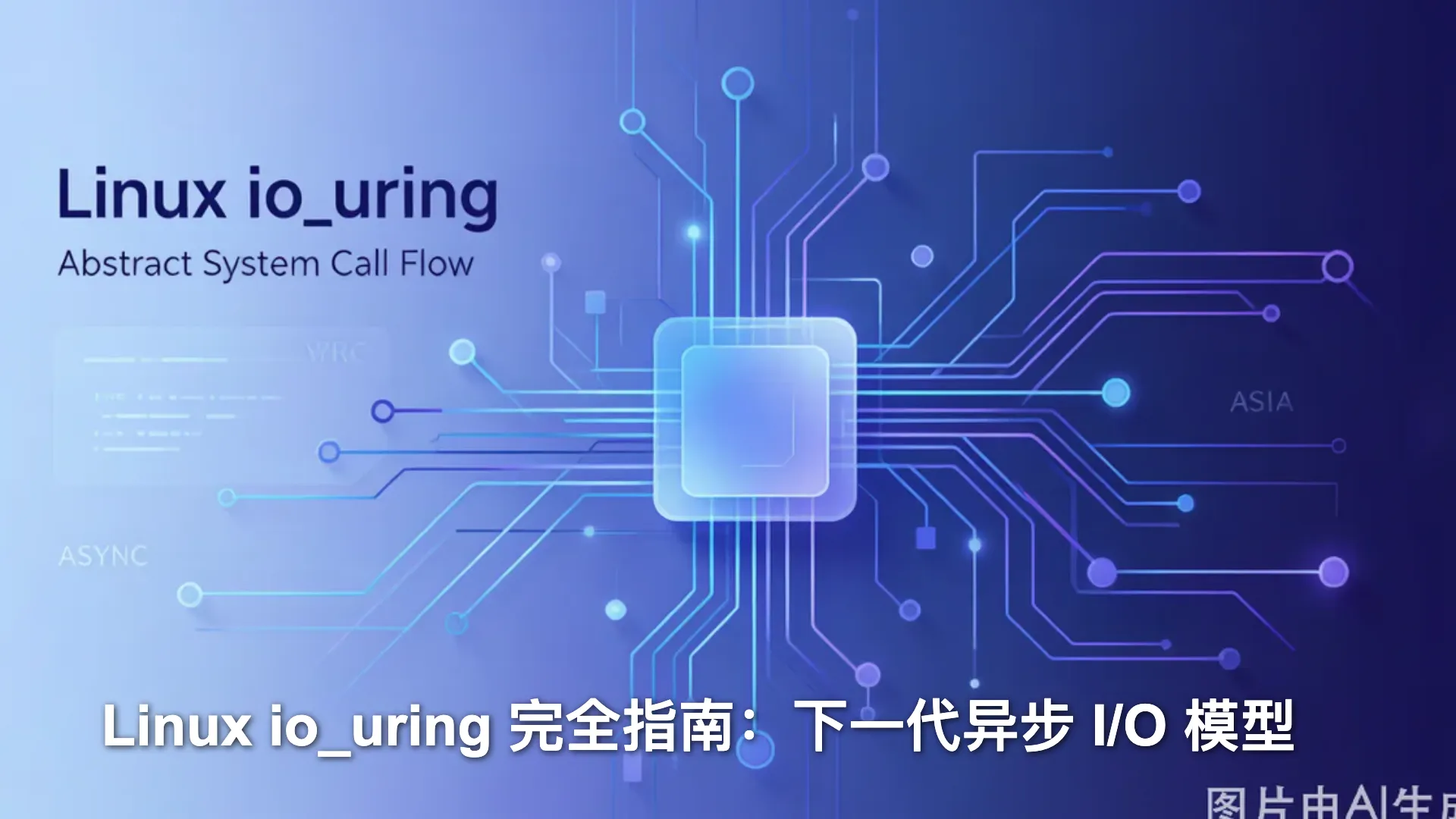 Linux io_uring 完全指南:下一代异步 I/O 模型